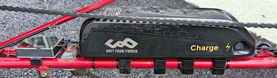 UPP Battery Mount - installed