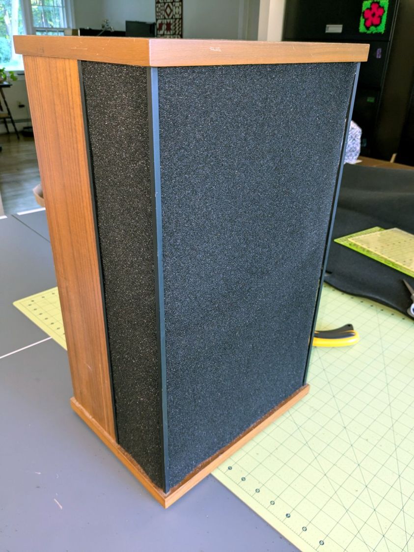 Radford Tri-Star 90 speakers - re-covered