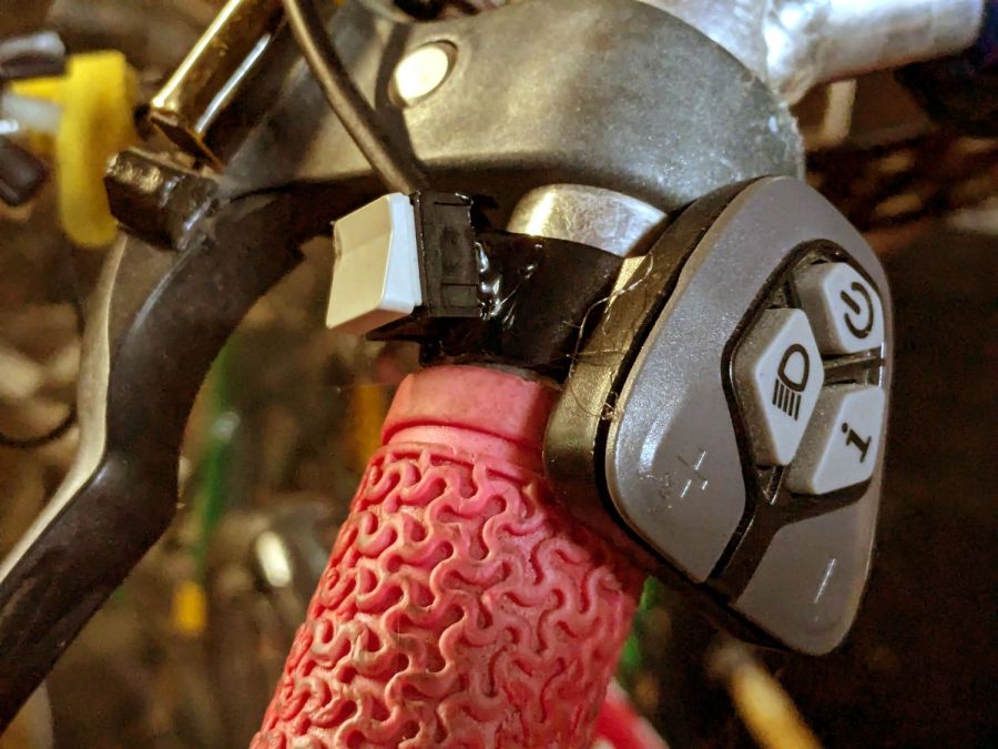 New PTT Switch - installed