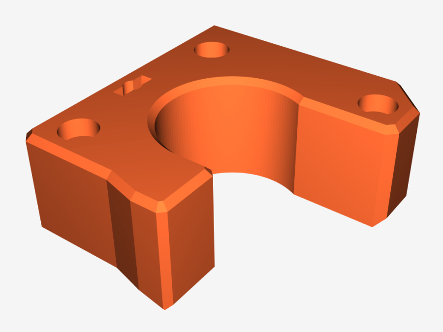 Prusa MK4 Y Axis Motor mount - solid model