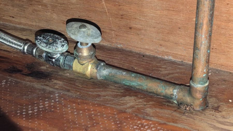 Dishwasher valve doubling