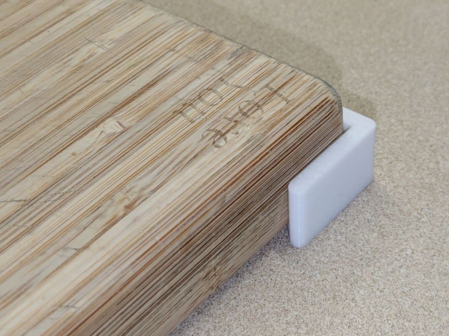 Cutting Board shim - in use