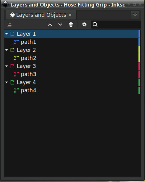 Hose Fitting Grip - Inkscape layers