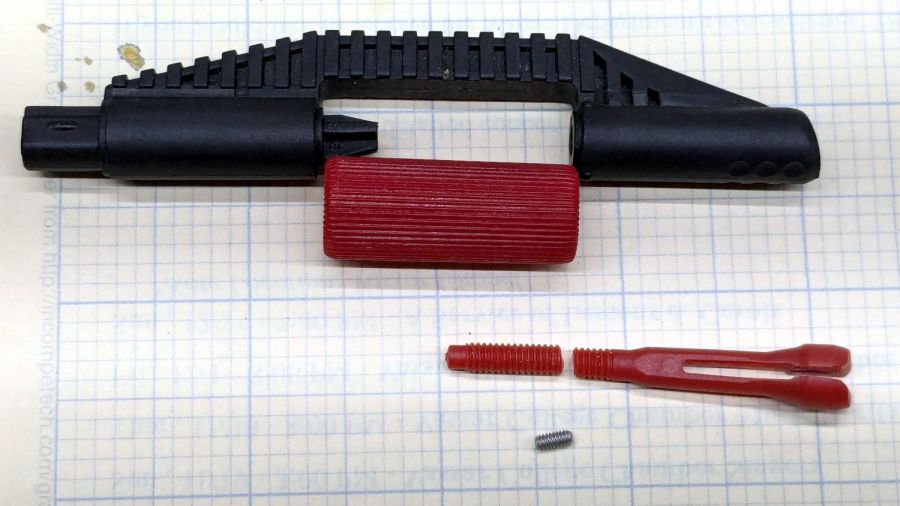 Razor Knife - broken collet thread