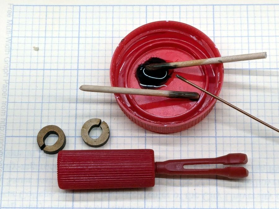 Razor Knife - collet thread alignment