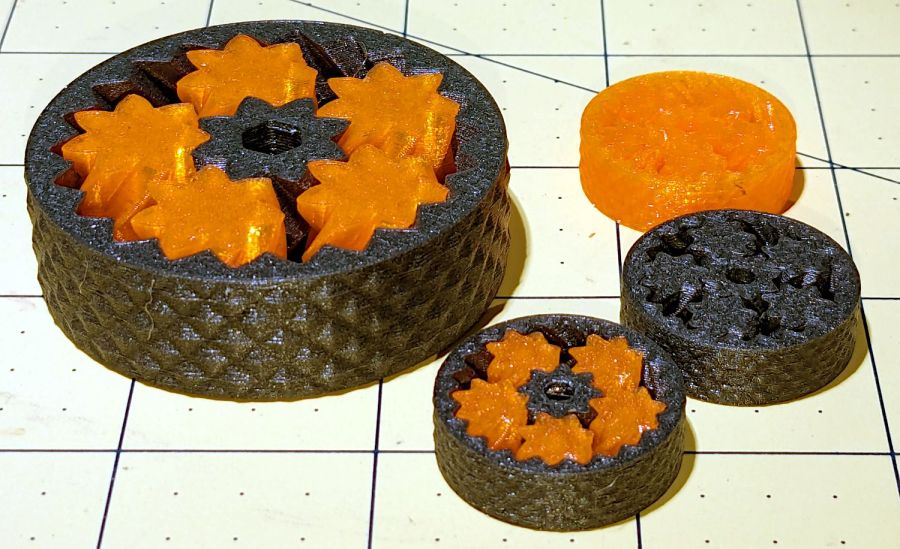 Small Planetary Gear Bearings - PETG PETG-CF