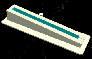 Laser Cutter: Focus Ramp Fixture