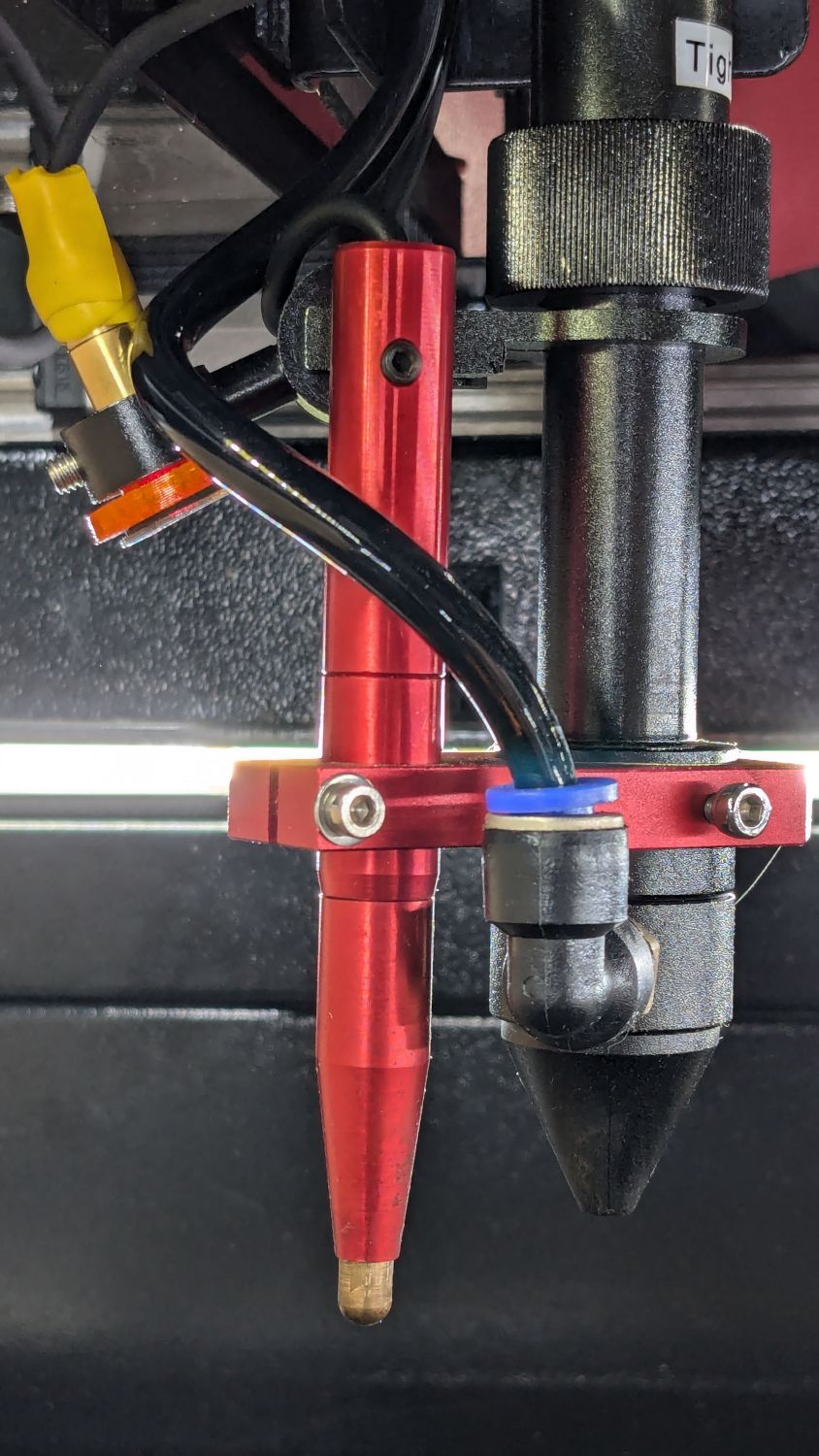 OMTech laser focus pen-switch