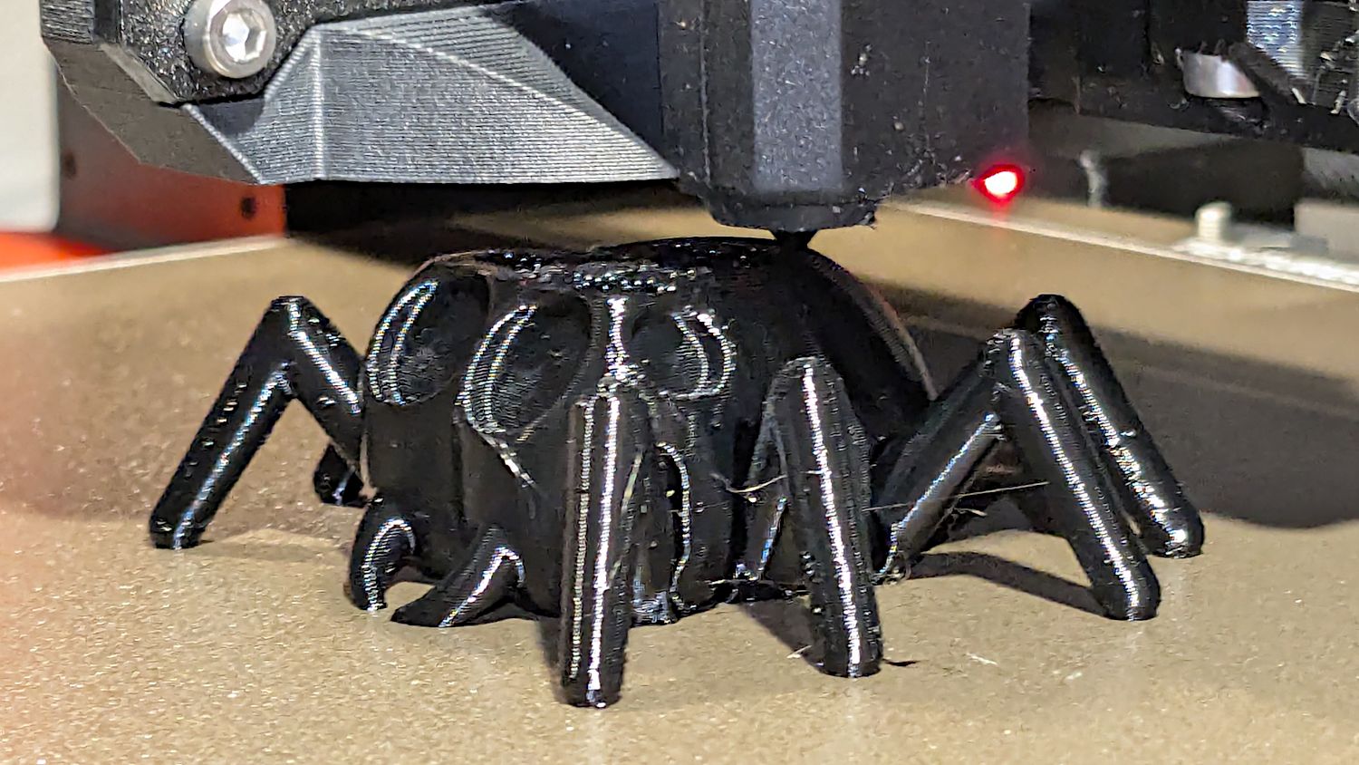 Printed Spiders – The Smell of Molten Projects in the Morning