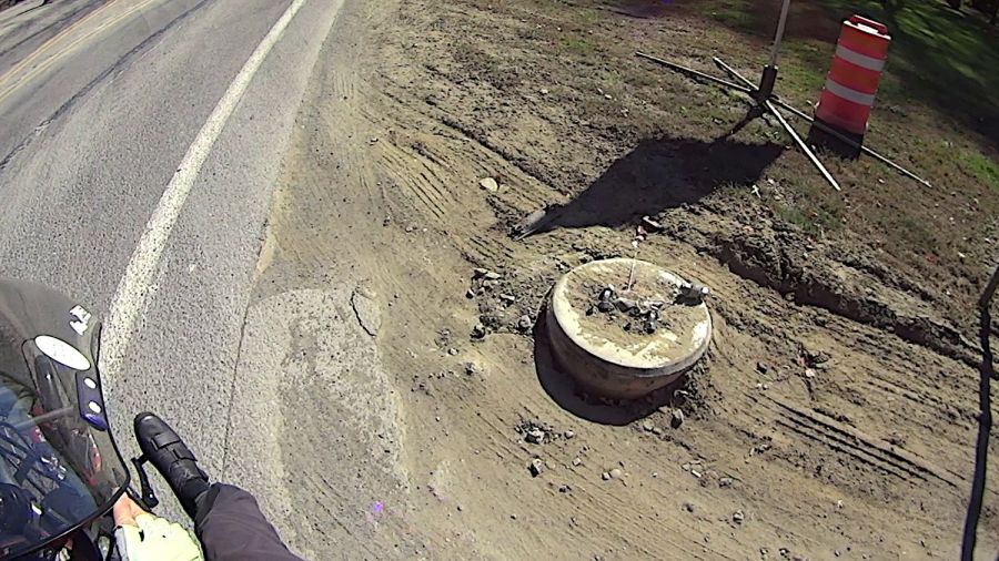 Street Lamp Base - A - more destruction