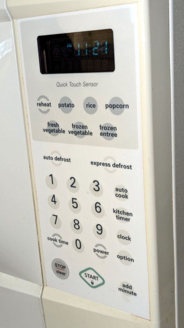 Sears Microwave - control panel