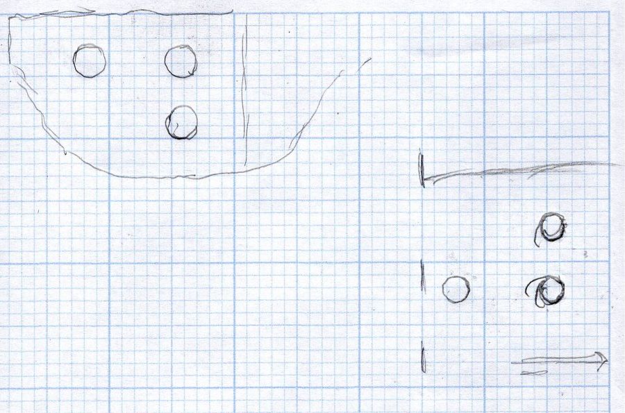 Front handlebar base tracings