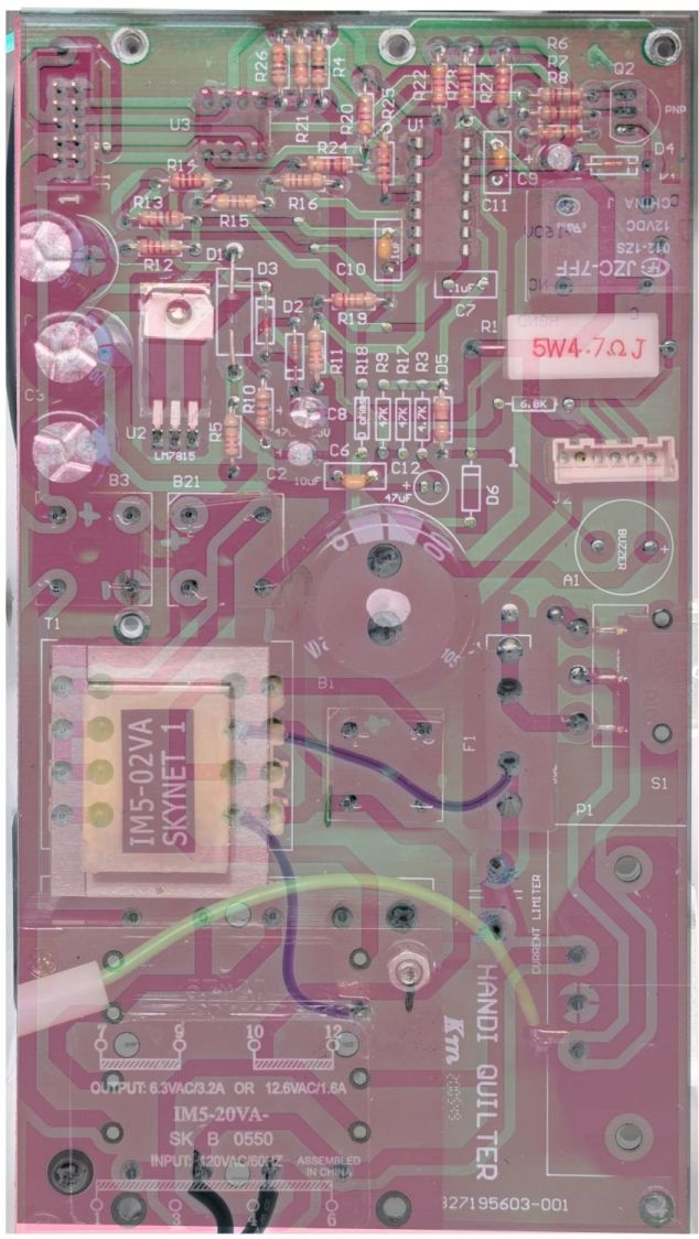 Power PCB - overlaid