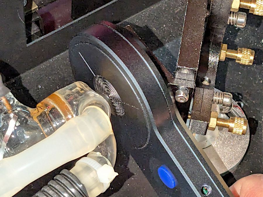 HLP-200B - Laser tube exit