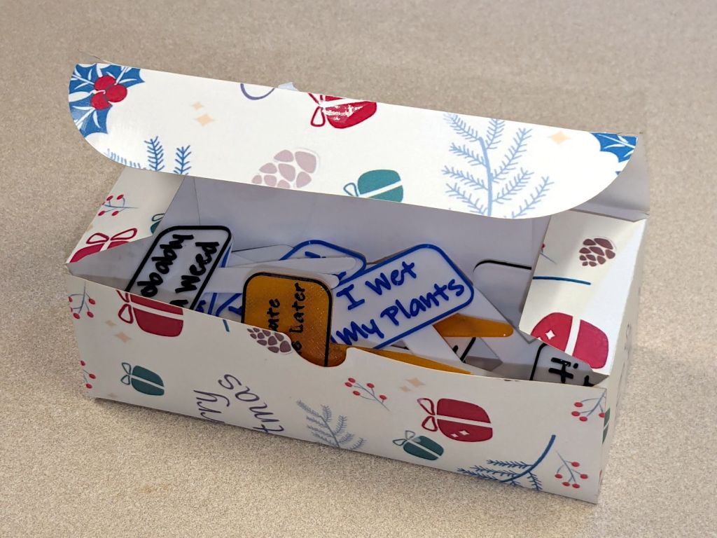 Christmas Non-Wrapped Box