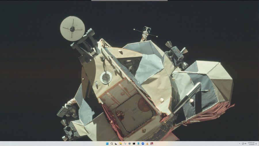 Remmina - fullscreen - task bar