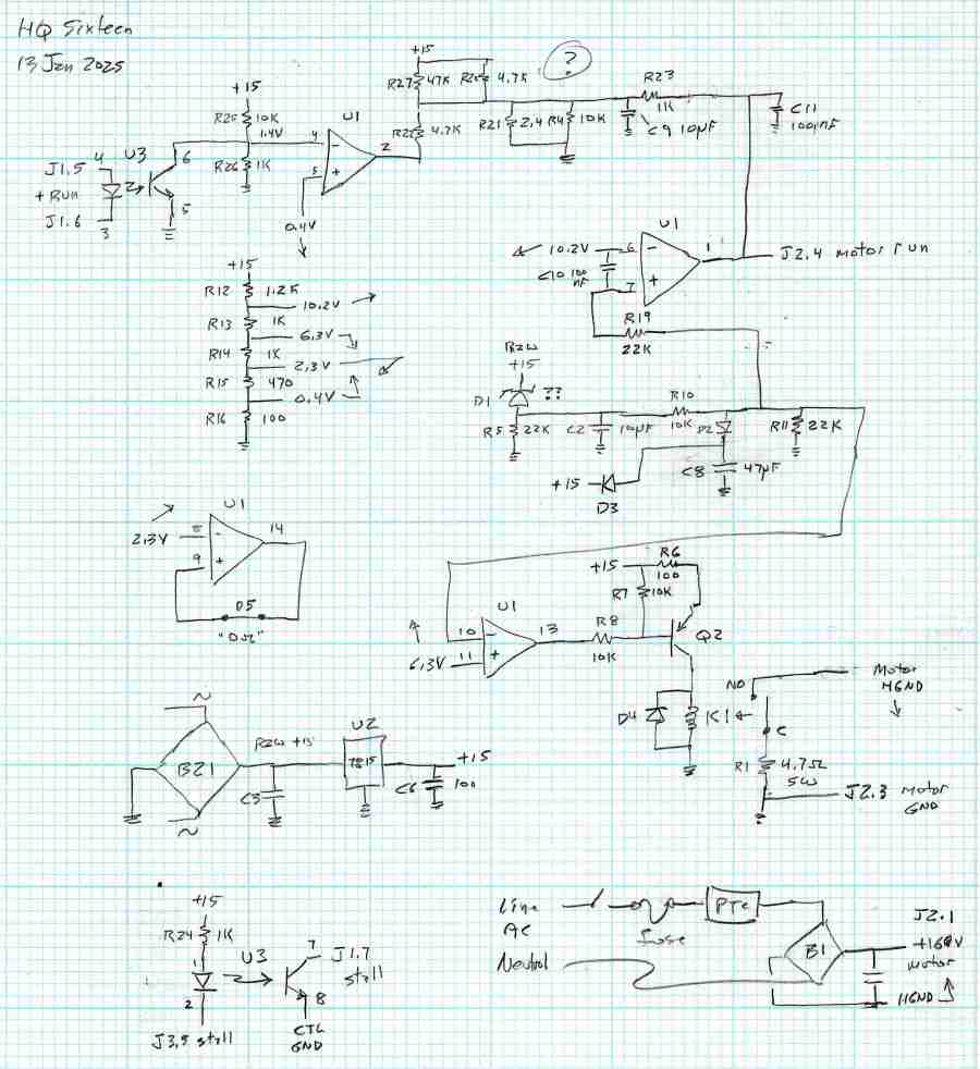HQ Sixteen - Power PCB - schematic 2025-01-14