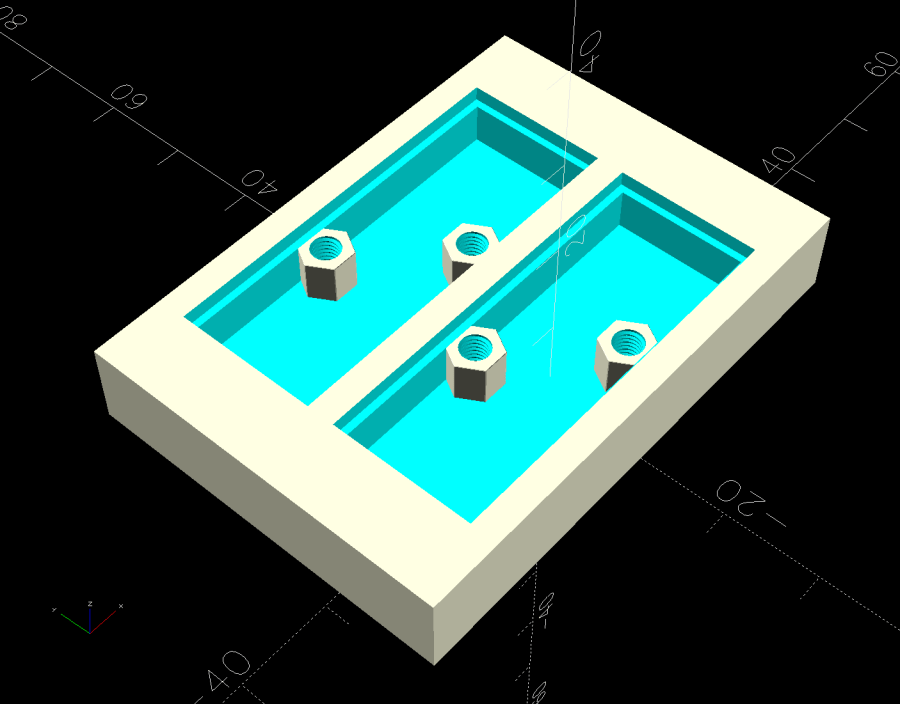 Optoisolator Case - OpenSCAD