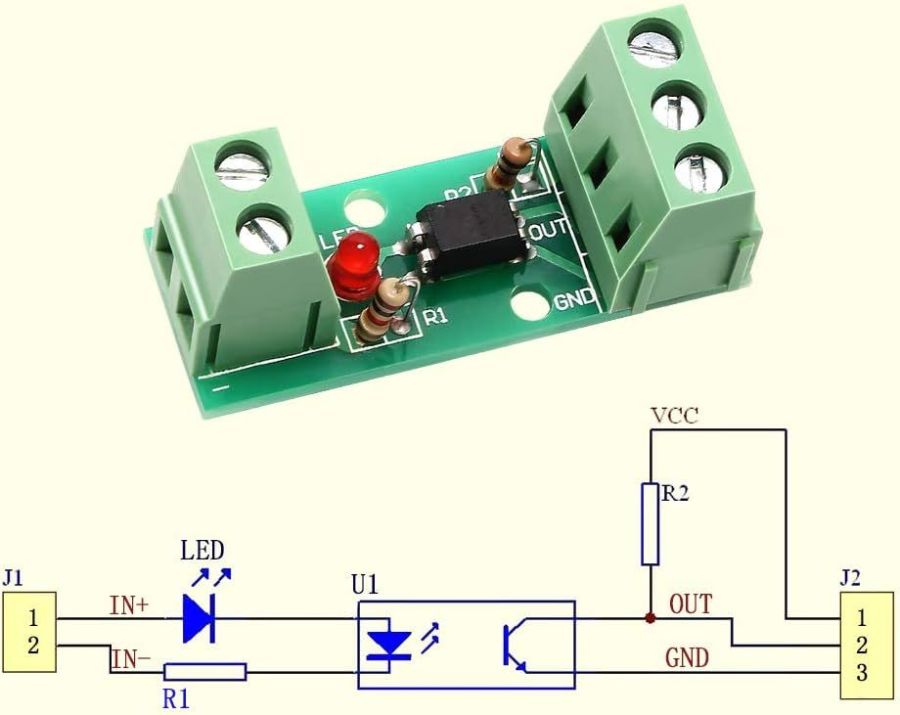 Optoisolator - OEM schematic