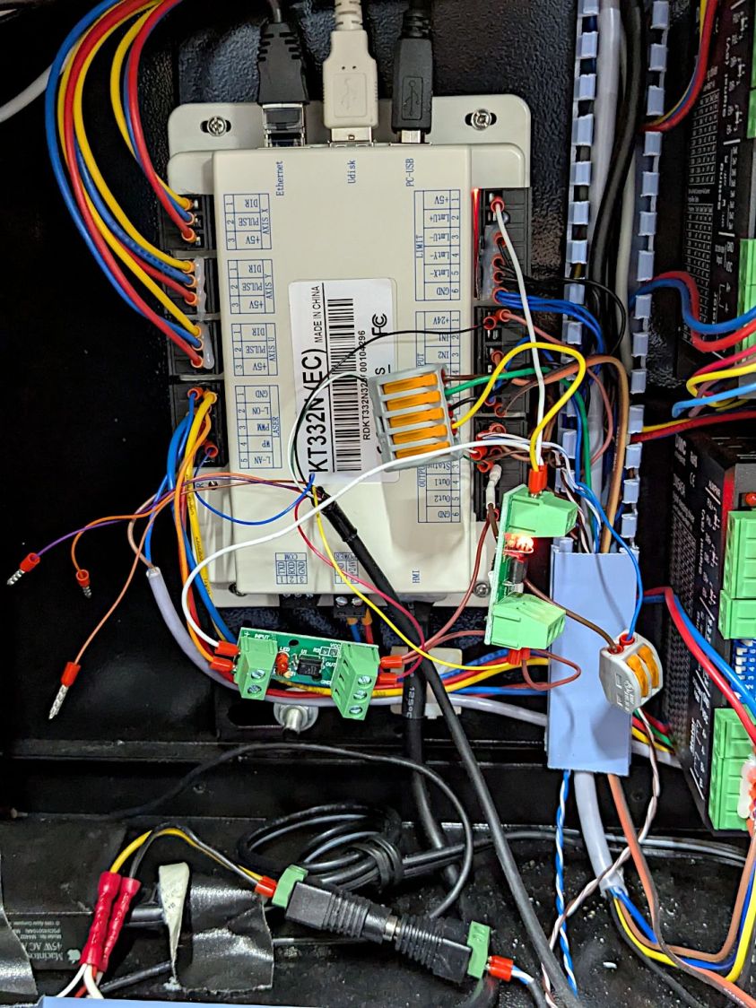 Stack Light - controller hairball wiring