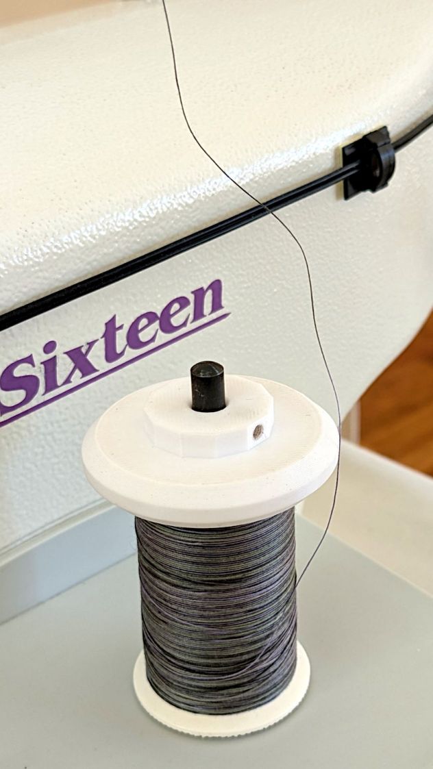 Thread spool adapter - installed