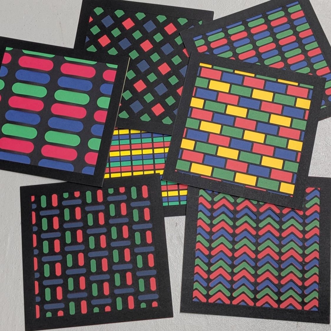 Subpixel Zoo - 8x8 layouts