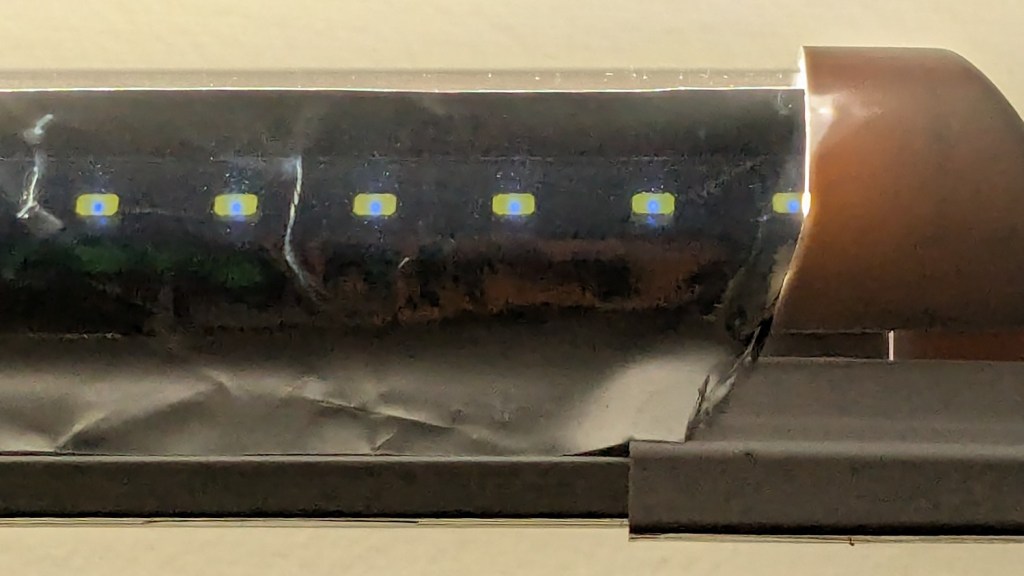 LED Strip Lights: Shade&nbsp;Adhesive