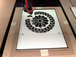Laser Cutter: Letter Page Fixture