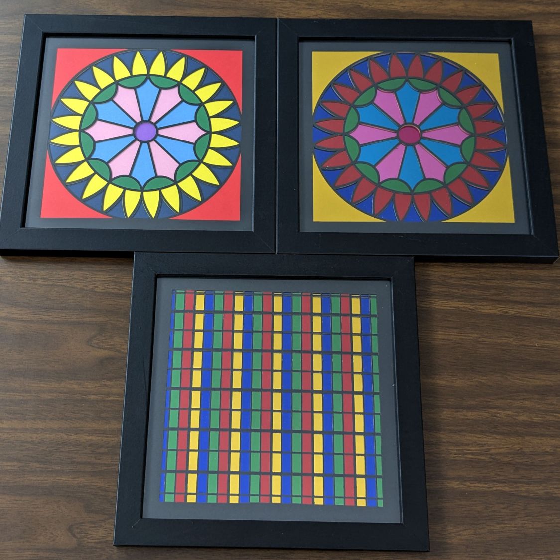 Metallic layered paper - vs art paper