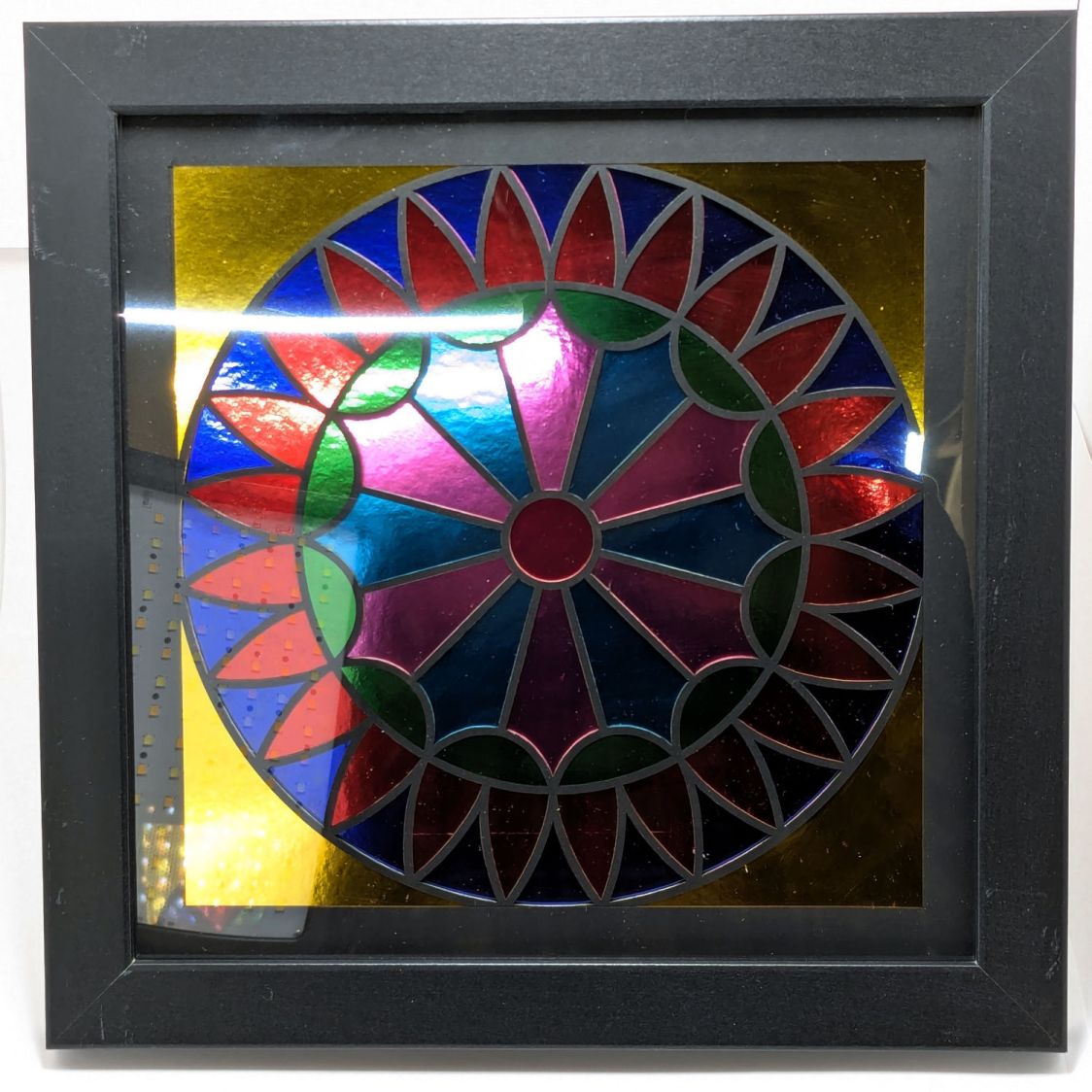 Metallic layered paper - Pyrotechnics block