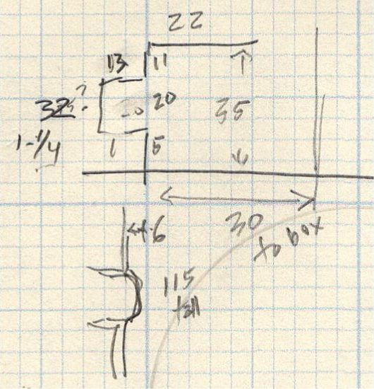 Bird Box window mount - size doodles