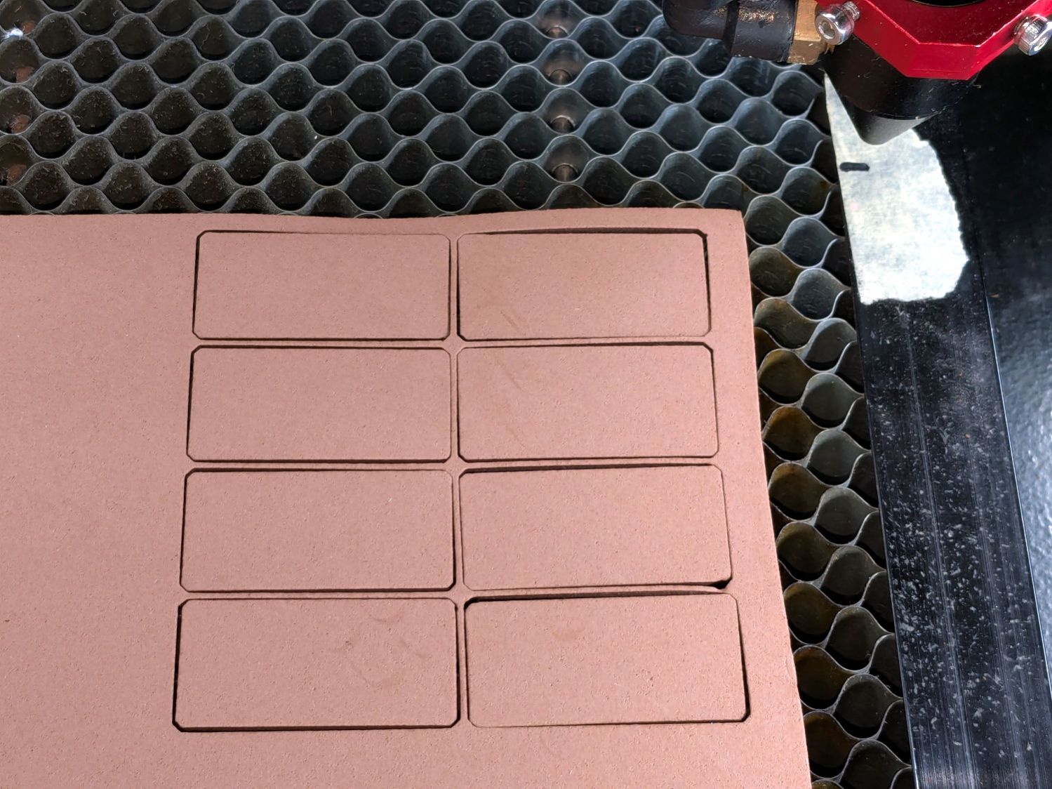 HQ Sixteen - table shims - padding cuts