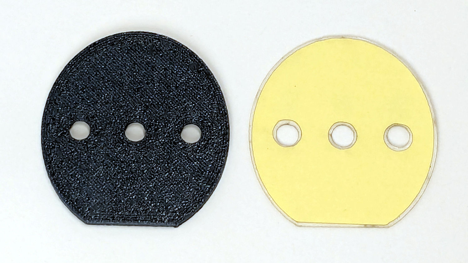 HQ Sixteen control caps - adhesive layer