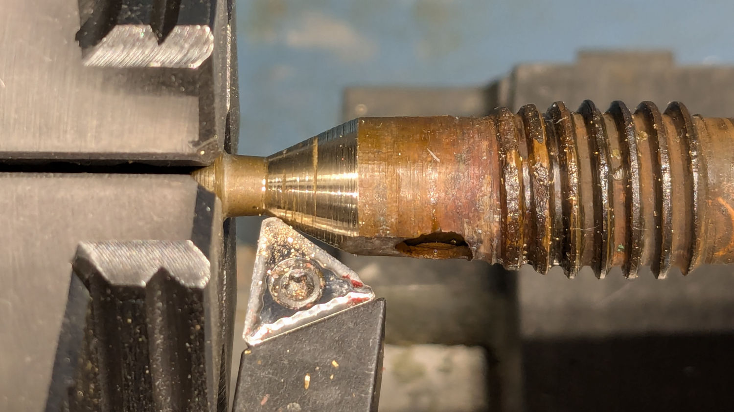 Champion hose nozzle - scarred cone