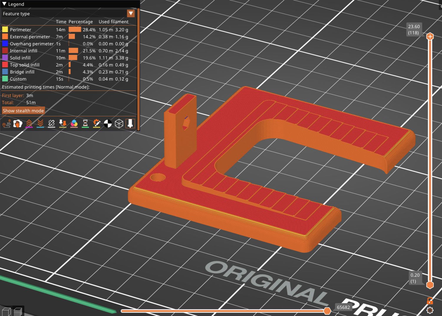 HQ Sixteen Nose Ring Lights - PrusaSlicer