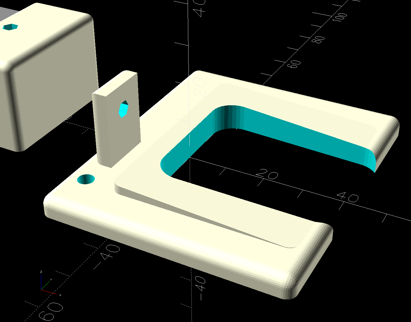 HQ Sixteen Nose Ring Lights - solid model