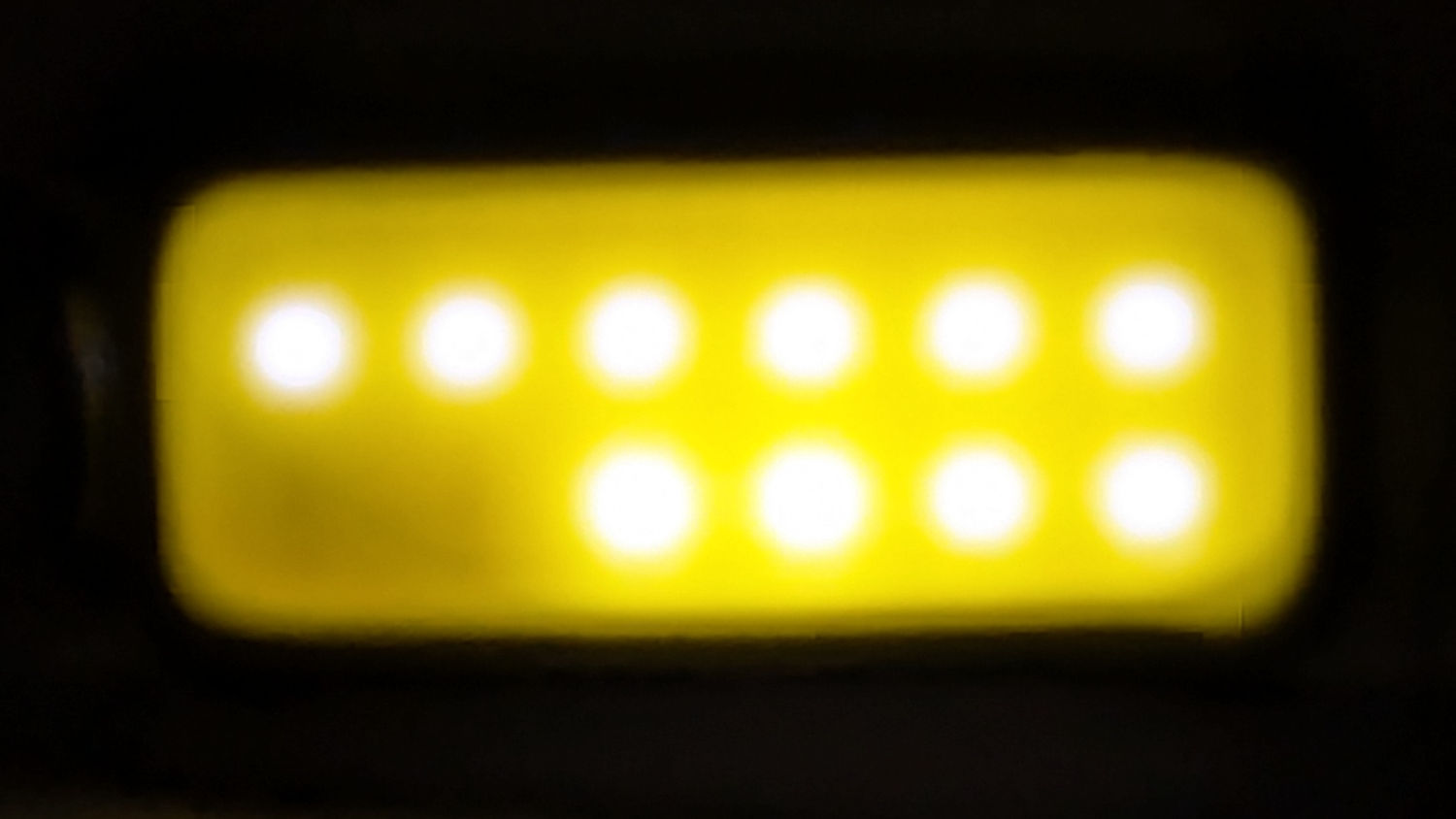 HQ Sixteen Chin Light - first failure