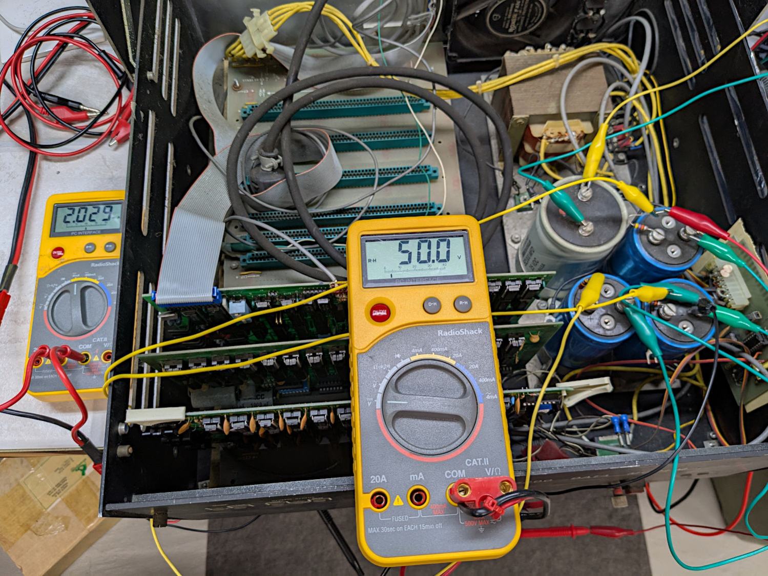 S-100 Bus Cap Reforming - 50 V caps