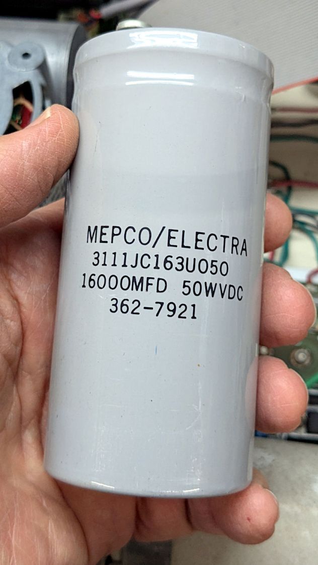 S-100 Bus Cap Reforming - 16 mF 50V