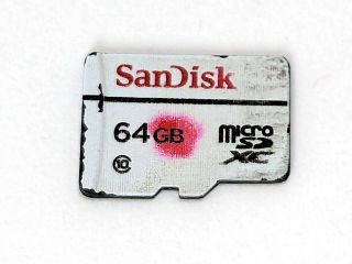 Sandisk 64 GB High Endurance MicroSD Card: End of Life