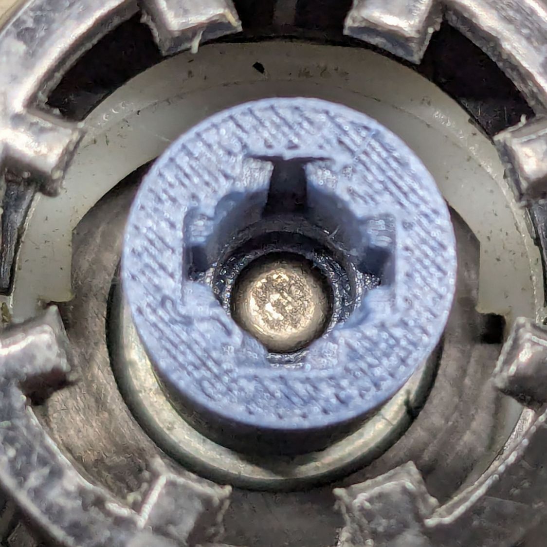 Stick blender coupler - new coupler detail