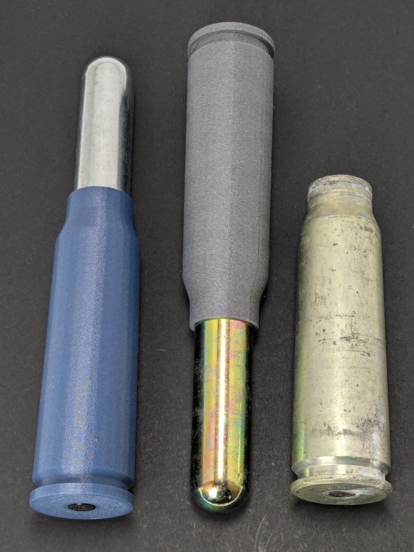 20x102mm cartridges - blue gray PETG-CF