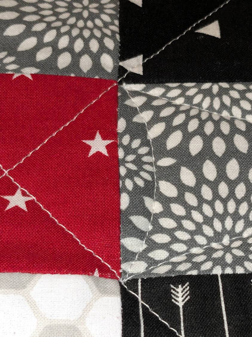 Small arc quilting ruler - block border