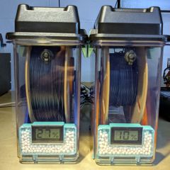 PolyDryer Humidity vs. Spool Fill