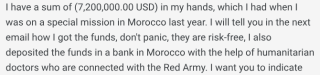 Bizarre Spam