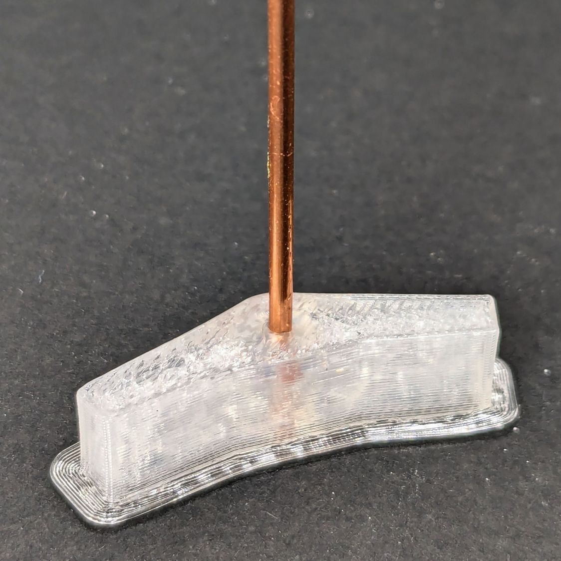 Weather station spikes - test piece