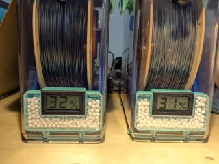 PolyDryer Humidity: Alumina vs.&nbsp;PETG-CF