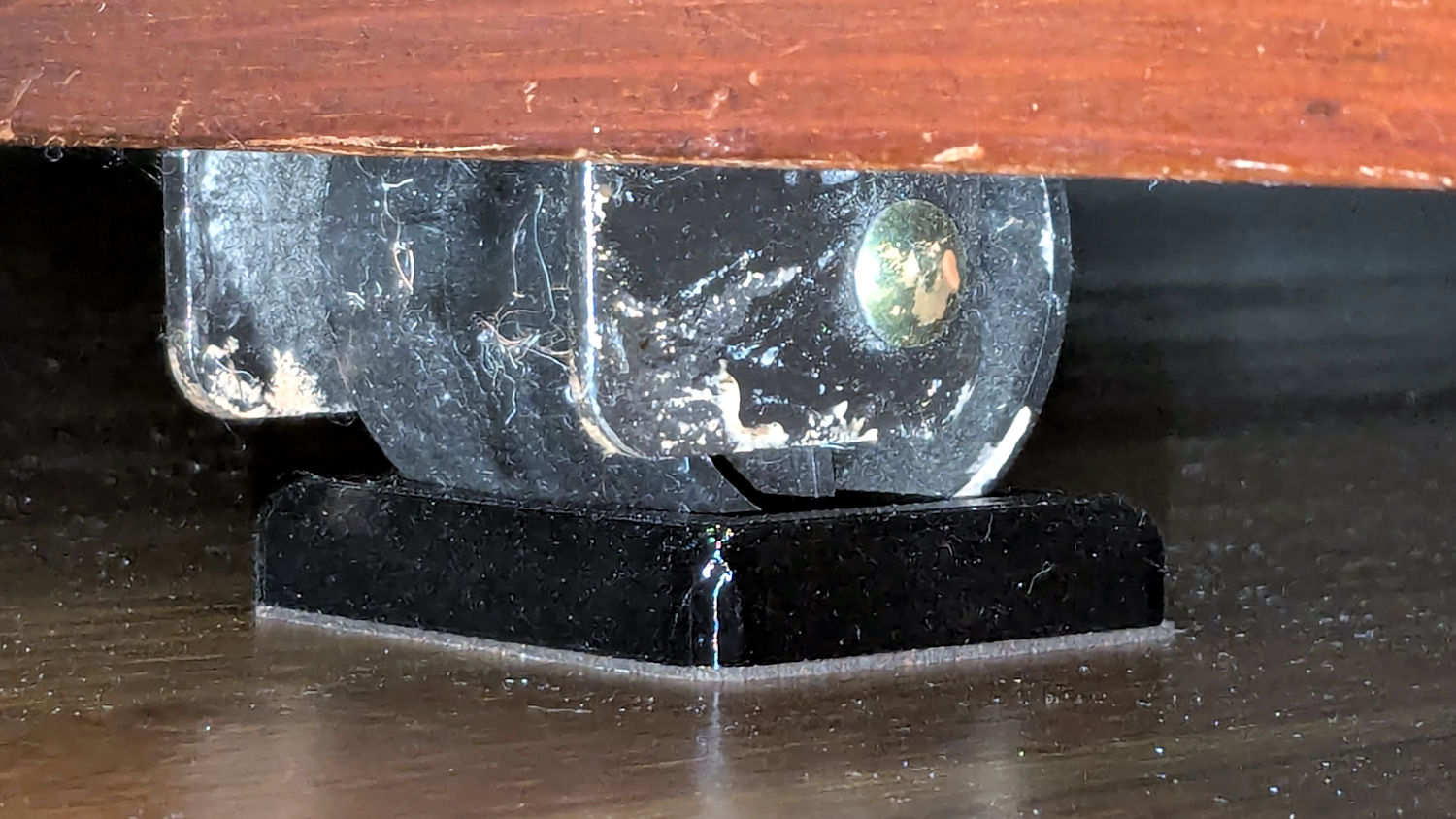 Rolling Bed Stops - installed