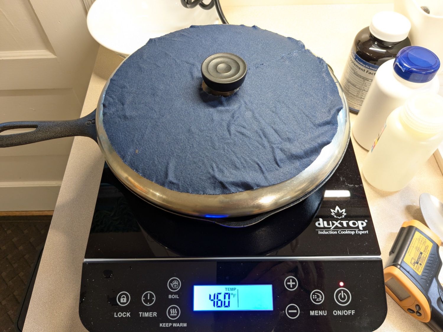 Alumina regeneration - lid cooling