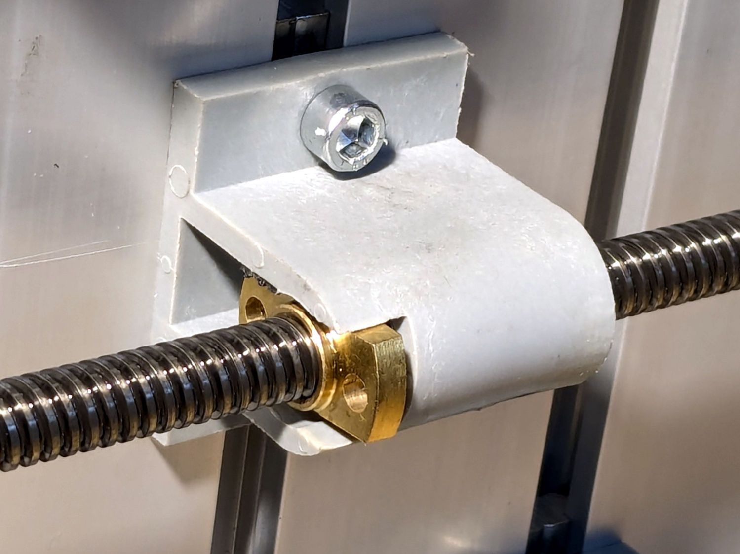 3018CNC - table drive - installed